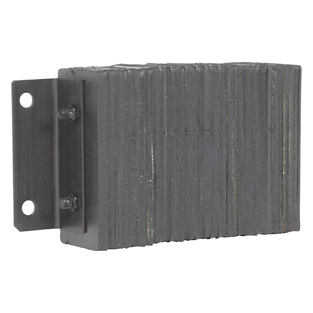 Vestil Laminated Dock Bumper, 4.5 x 15 x 10" 1018-4.5